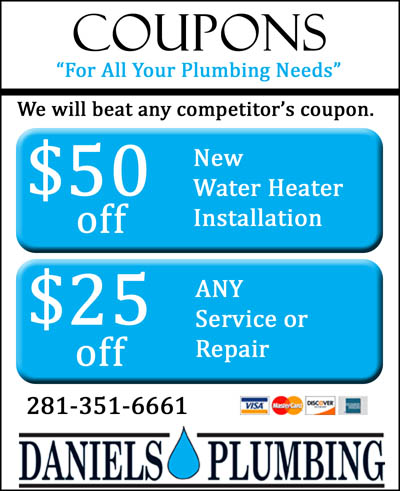 plumbing coupon houston