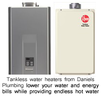 tankless water heater in houston, the woodlands, spring, tomball
